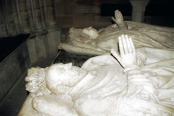 Tomb of Henri II and Catherine de Médicis.