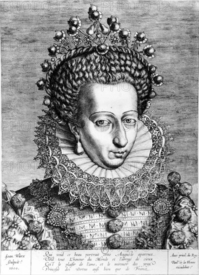 Portrait de Catherine de Bourbon