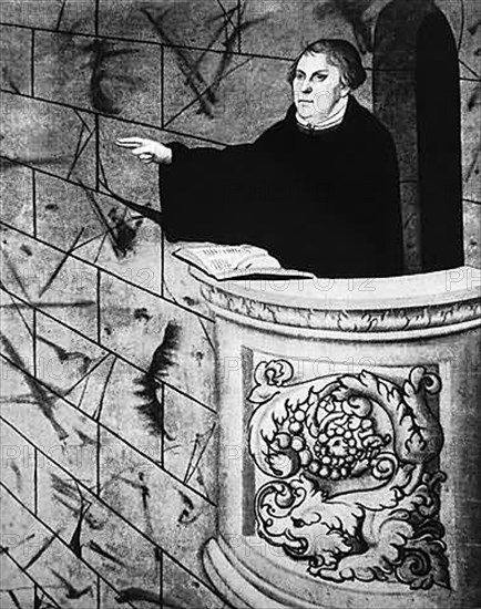 Martin Luther, born 1483 in Eisleben and died 18 February 1546 in the same town, was a German Augustinian monk, theologian, university professor, father of Protestantism and church reformer whose ideas had a great influence on the Protestant Reformation, which changed the course of Western civilization