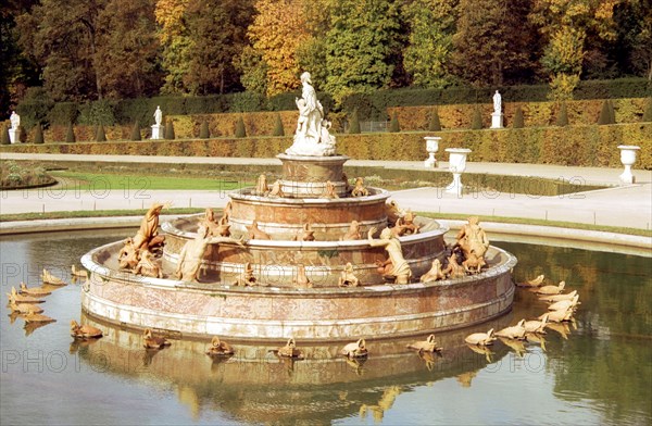 Versailles.  The basin of Latone.