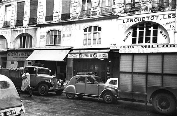 Rue de la Ferronnerie, à Paris, où fut assassiné Henri IV.