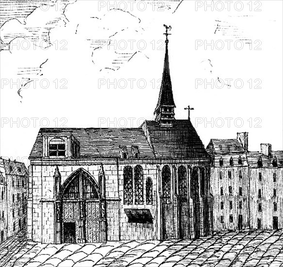 L'église Sainte Geneviève des Ardents.