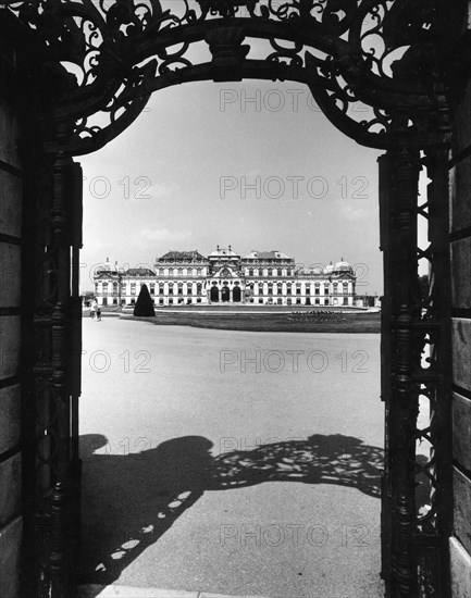 Le Palais du Belvédère à Vienne