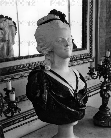 Bust of the queen Marie-Antoinette