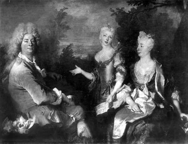 Nicolas de Largillière (Paris 1656 - 1746). Peintre.