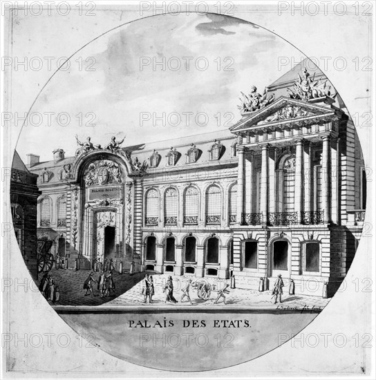 Palais des Etats de Dijon.