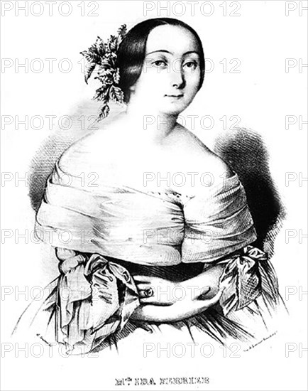 Vers 1840. Ida Ferrier