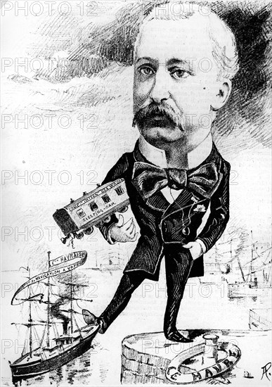 Caricature de Félix Faure