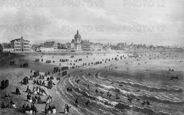 Sands of Olonne in the Vendée.