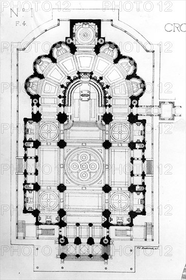 Plan du Sacré-Cœur