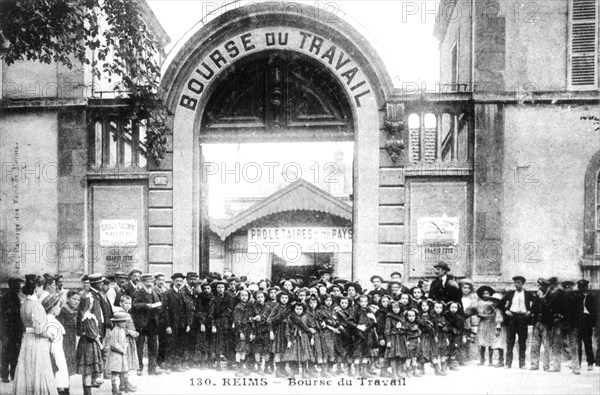 Reims. La Bourse du travail