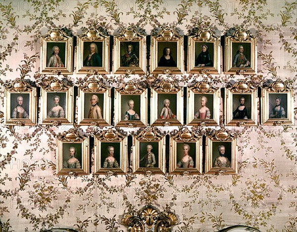 La famille impériale d'Autriche.