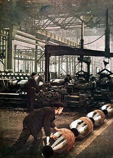 Guerre 39-45. Industrie militaire allemande (STO).