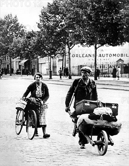 Les Français pendant l'Occupation. Photo X.