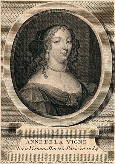 Anne de la Vigne. Dame du XVIIe siècle.