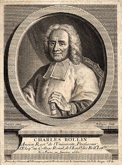 Charles Rollin, recteur de l'Université,