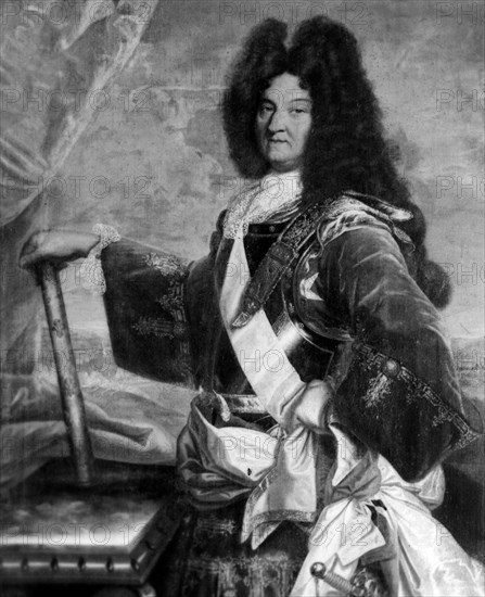 Louis XIV, king de France (1638-1715).