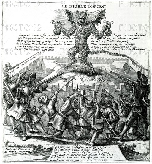 Le diable d'argent de la rue Quincampoix