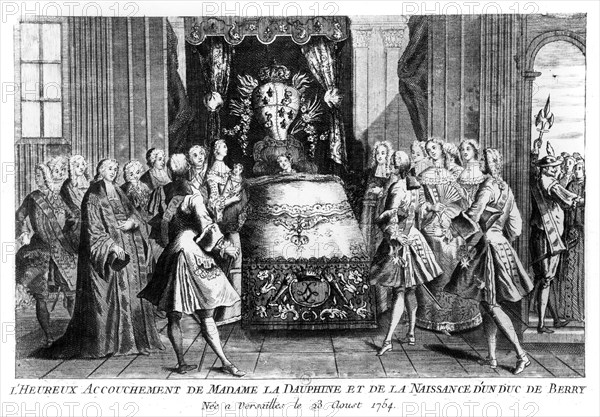 Birth of the duke of Berry, who will become the king Louis XVI