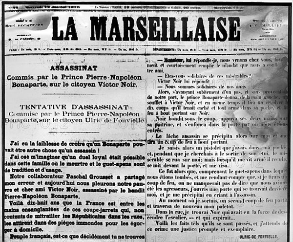 Cuff of the "Marseillaise"