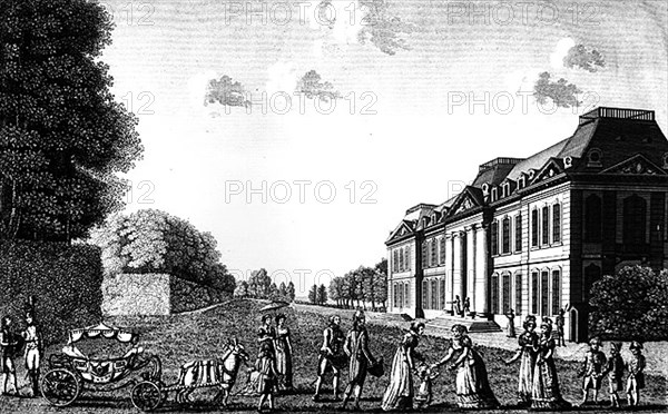 Promenade du Roi de Rome au château de Meudon.