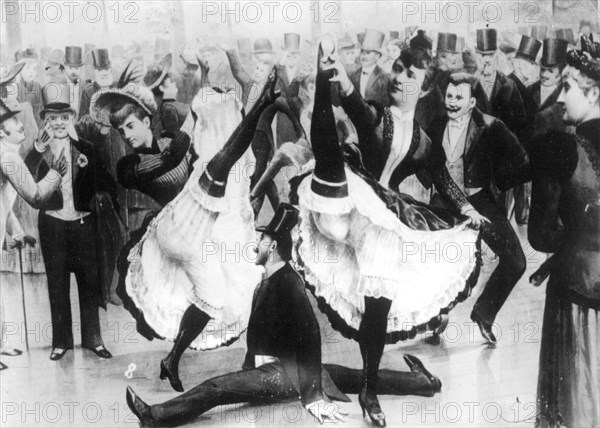 Quadrille du Moulin-Rouge.