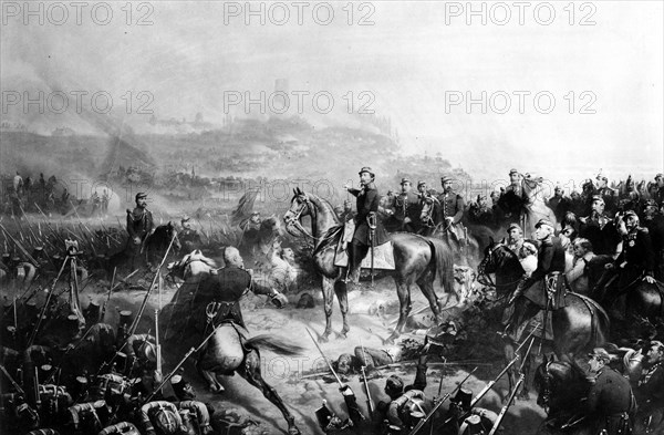 The Crimean War:  battle of Solférino....