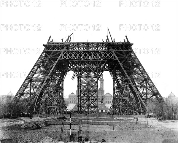 Construction de la tour Eiffel