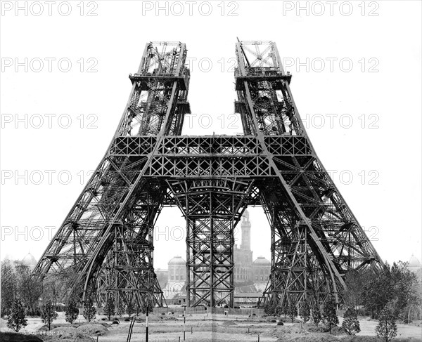 Construction de la tour Eiffel