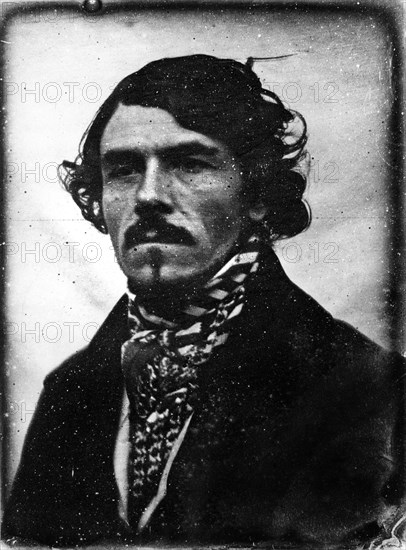 Eugène Delacroix (1798-1863). Peintre, aquarelliste, lithographe.