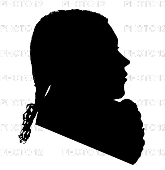 Silhouette de Beethoven à 16 ans