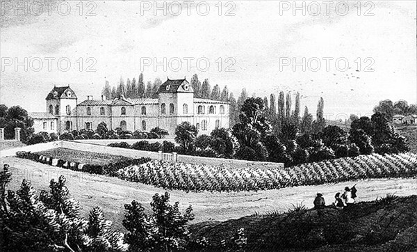 The Medoc wine cellars