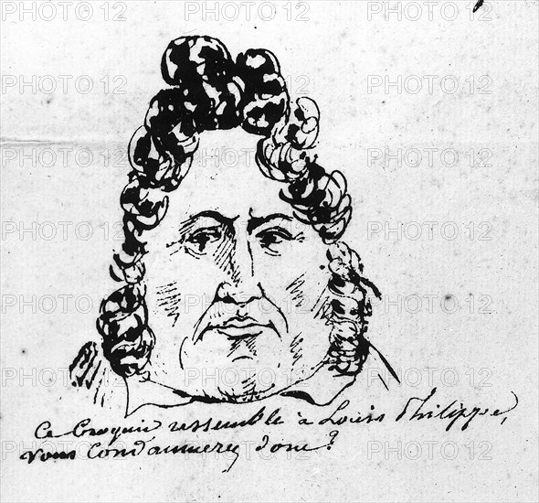 Caricature of Louis-Philippe