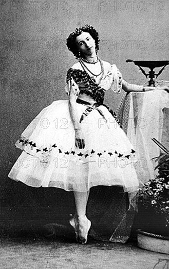 La danseuse  Emma Livry.