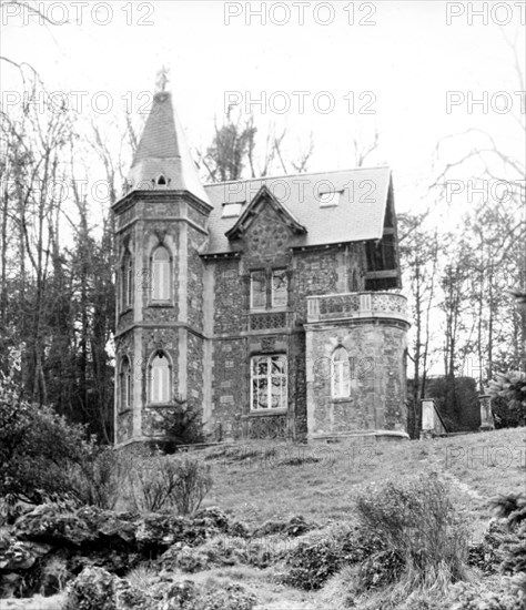 Alexandre Dumas' residence at Marly-le-Roi, Monte-Christo, where he wrote many of his novels