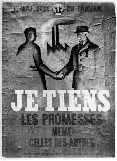 Premier mai 1941. La fête du travail.