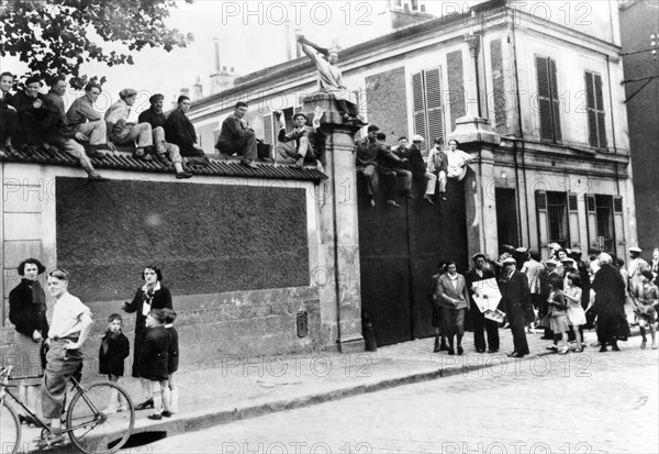 Grève à la Compagnie Internationale des Wagons-lits . 1936