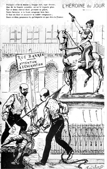 Madame Caillaux a tué Calmette, le directeur du Figaro (1914)