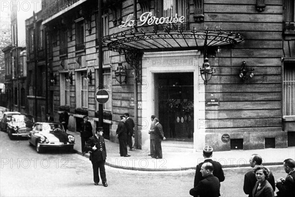 Hôtel La Pérouse. Paris. QG du général de Gaulle.