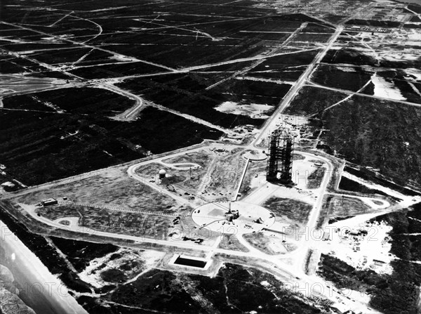 Cape Canaveral.  Site of launching for the rockets Saturn.