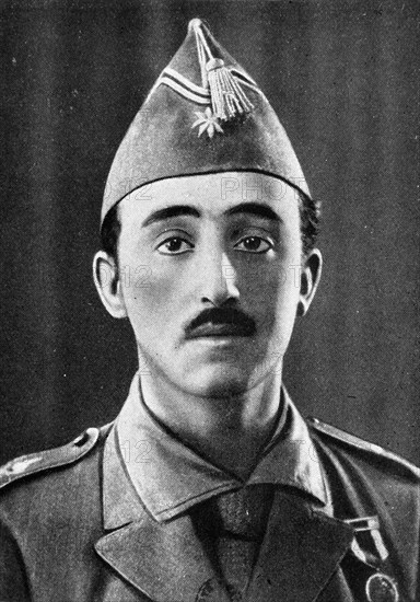 Francisco Franco Bahamonde, dit El Caudillo. 1925