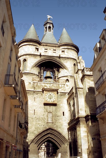 Bordeaux. The Great Bell Gate or St. Eloi Gate.
It used to serve as the City Hall belfry in the 15th century, and as city gate.