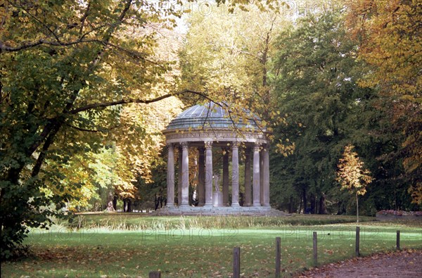 Versailles. Park of the Petit Trianon, the "Temple of Love"