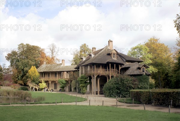 La maison de la Reine dans le hameau du Petit Trianon à Versailles