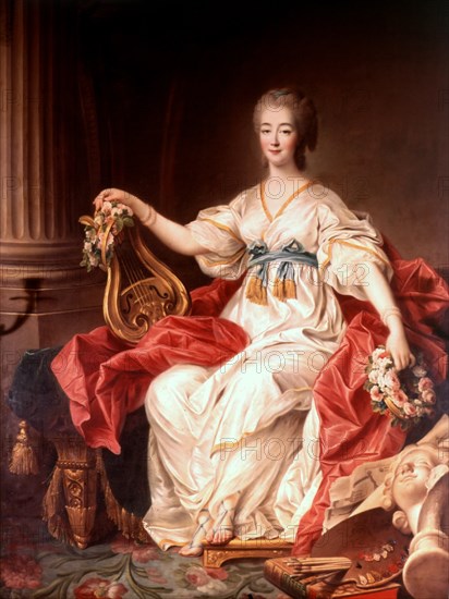 Madame of  Barry by Van Loo