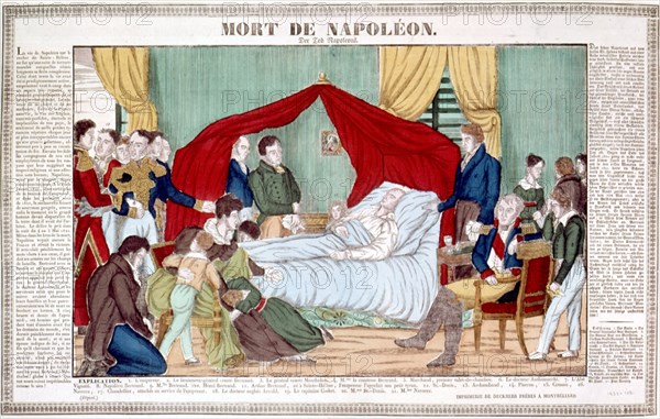Mort de Napoléon 1er à Sainte-Hélène