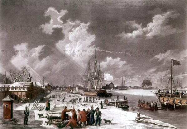 Garneray, Rochefort Harbor