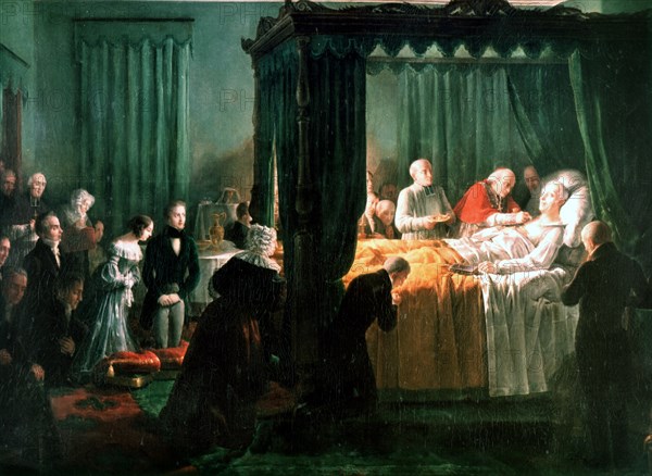 Charles X dies of cholera at Graffenberg Castle, in Göeritz (November 1836)