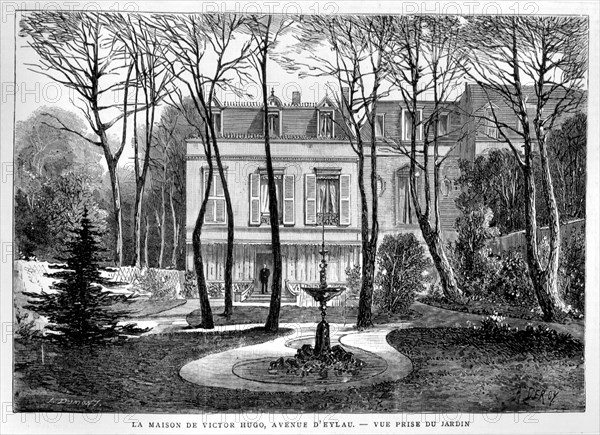 La maison de Victor Hugo, avenue d'Eylau