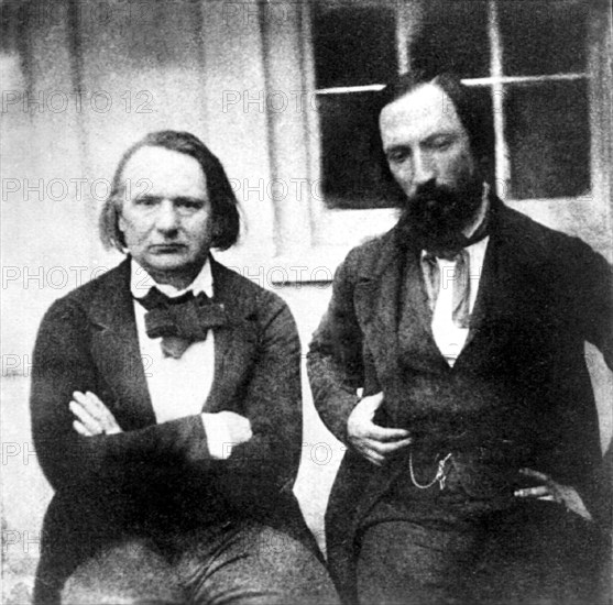 Victor Hugo and Auguste Vacquerie